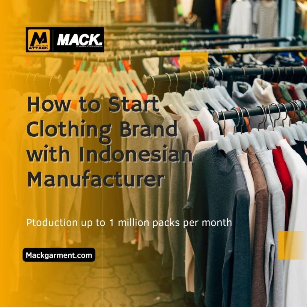 Start clothing brand Indonesis